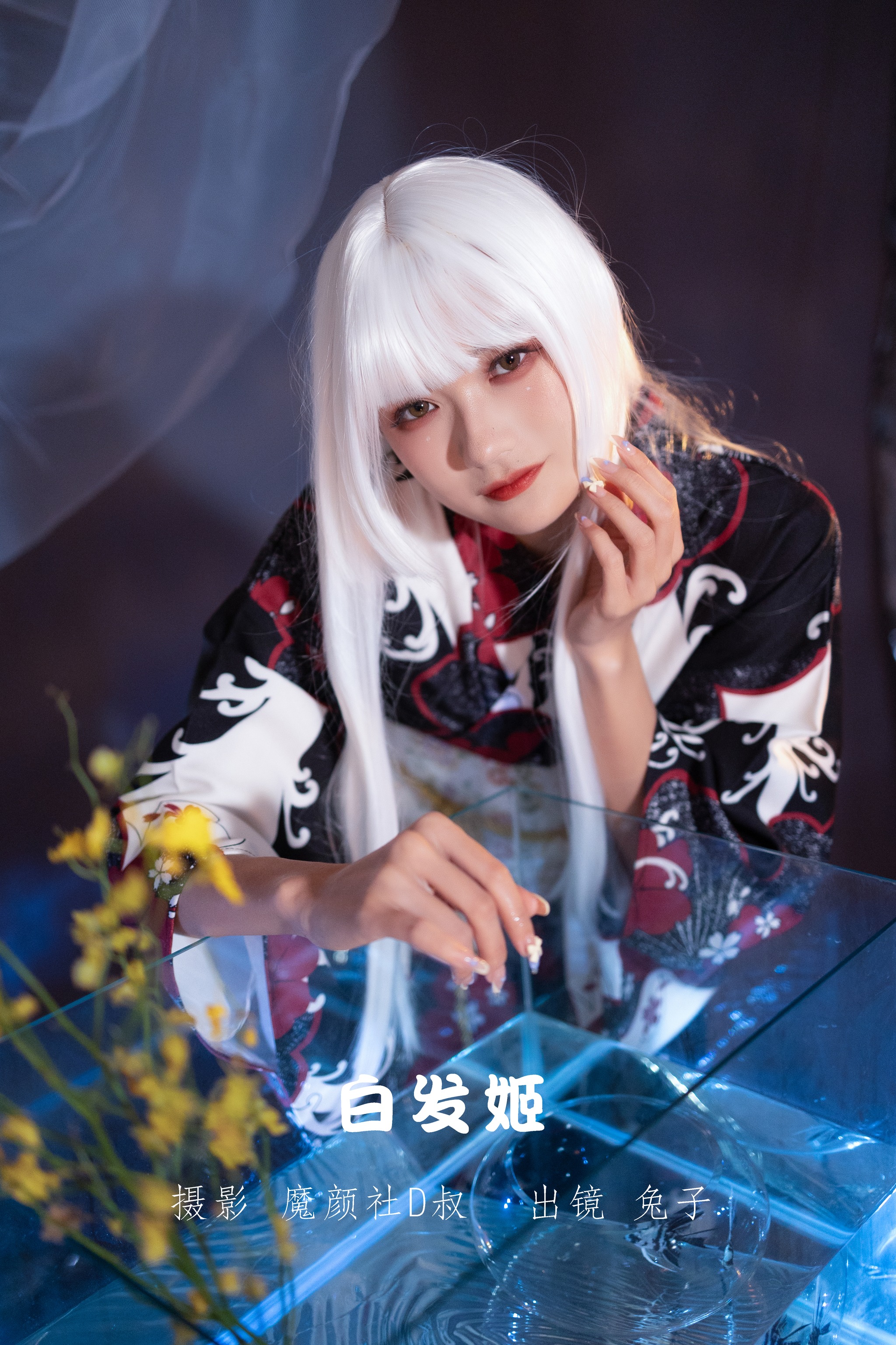 兔子Zzz不吃胡萝卜 - NO.005 白发姬 [42P]-XikXak